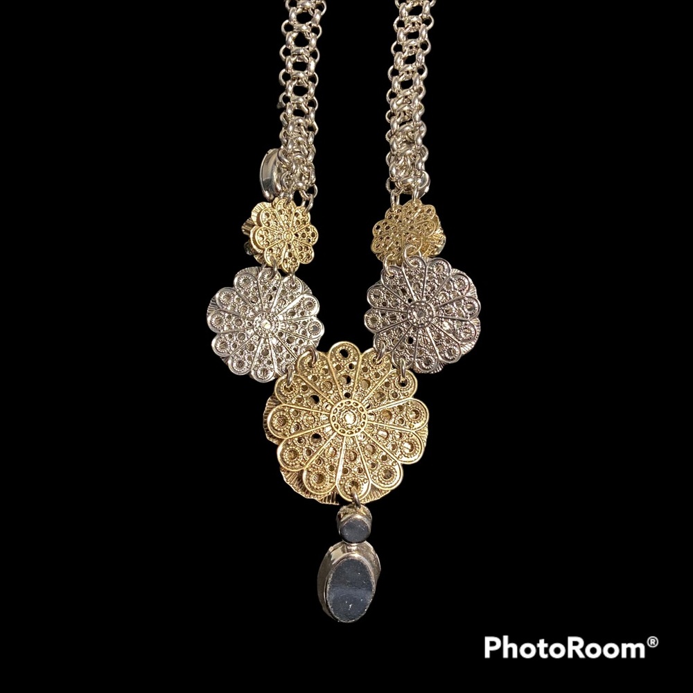 Loft Necklace Large Statement Piece *Beautiful* - image 2